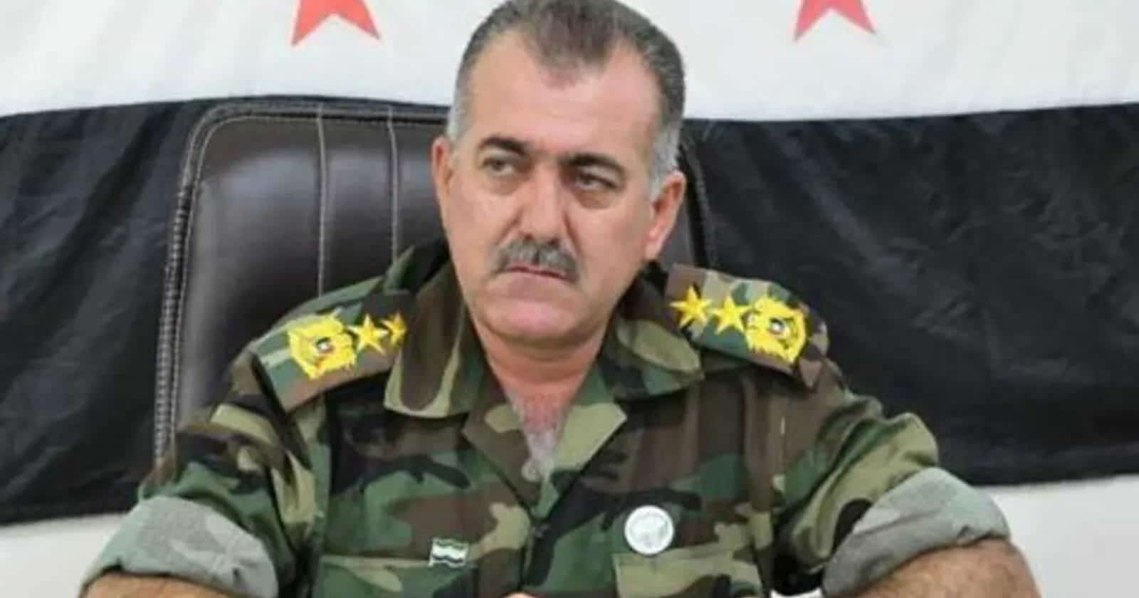 العقيد العكيدي يستقيل من المجلس العسكري الثوري في حلب احتجاجًا على تآمر المجتمع الدولي العقيد عبد الجبار العكيدي watanserb.com