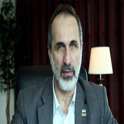 الشيخ معاذ الخطيب يدافع عن دعوته المعارضة السورية حضور جنيف الشيخ معاذ الخطيب watanserb.com