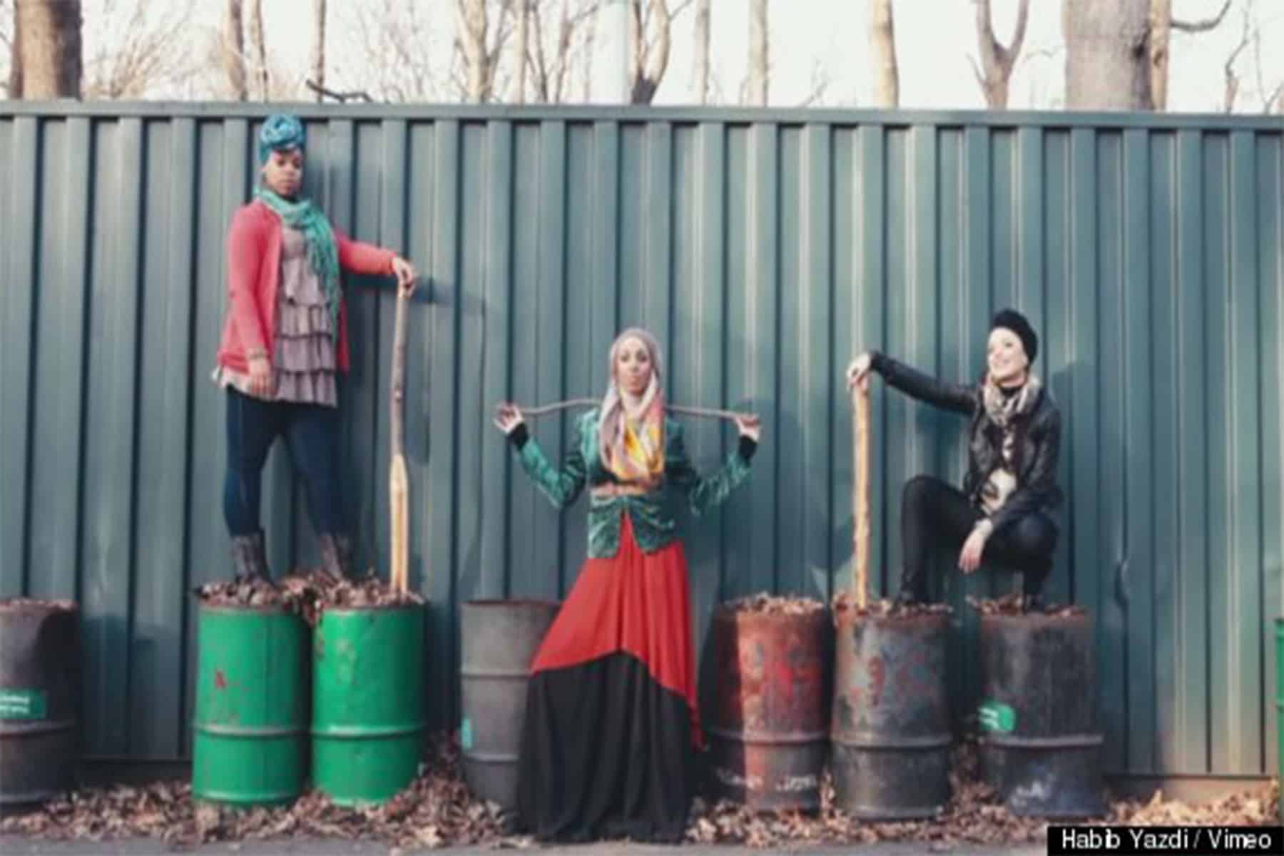 مقطع فيديو لمجموعة محجبات في أميركا يثير ردود فعل متباينة على منصات التواصل الاجتماعي محجبات في أميركا watanserb.com