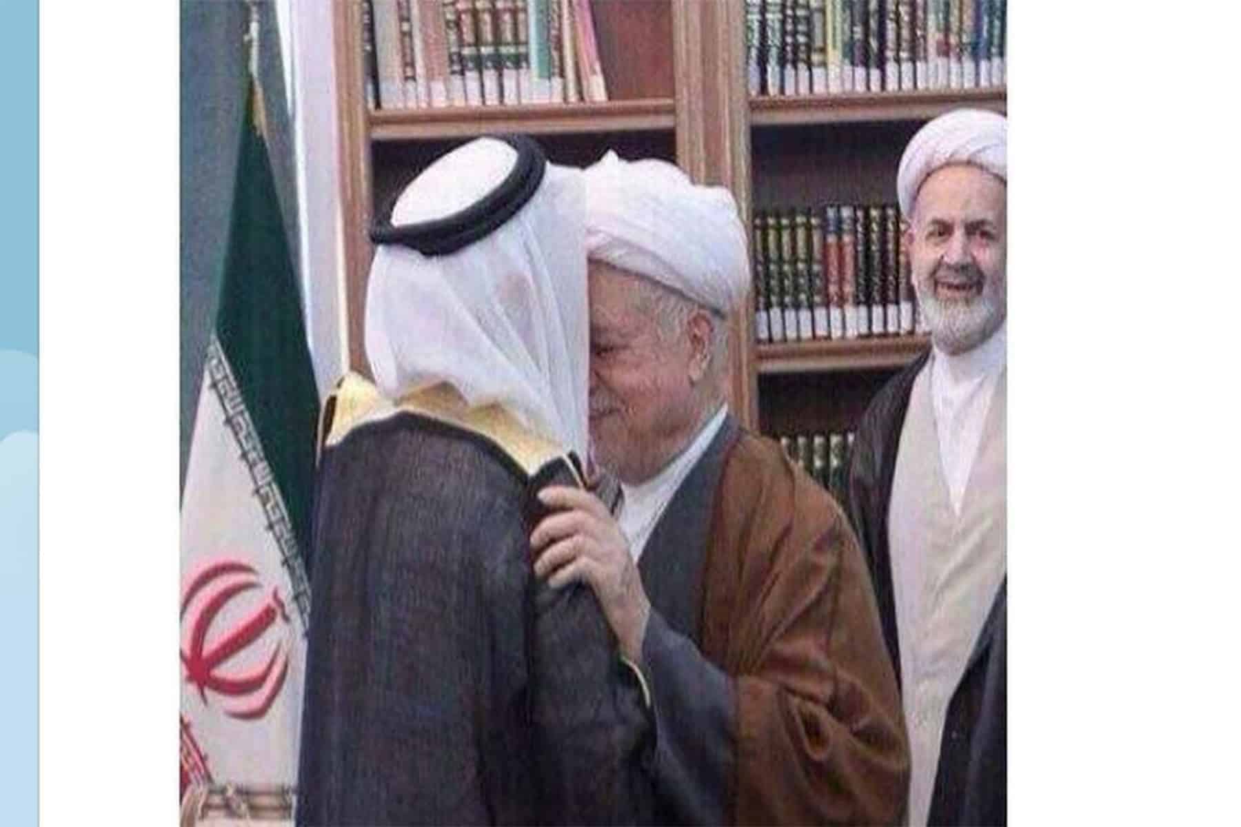 سفير السعودية بطهران يقبل رأس آية الله رفسنجاني في لقاء يعيد الأمل للعلاقات الثنائية سفير السعودية بطهران watanserb.com