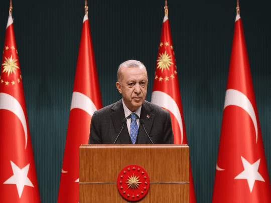 أردوغان : بأي وجه شارك نتنياهو بمسيرة باريس أردوغان و نتنياهو watanserb.com