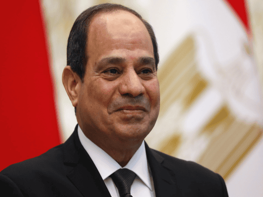 زيارة السيسي للكاتدرائية watanserb.com