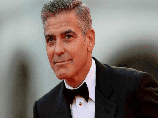 جورج كلوني يحرج زوجته watanserb.com