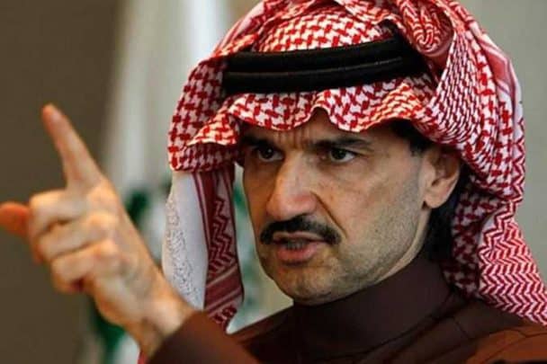 الوليد بن طلال يغري الرئيس التركي watanserb.com