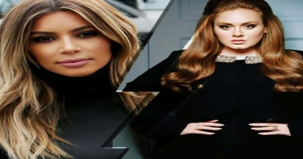 أديل و كيم كارداشيان watanserb.com