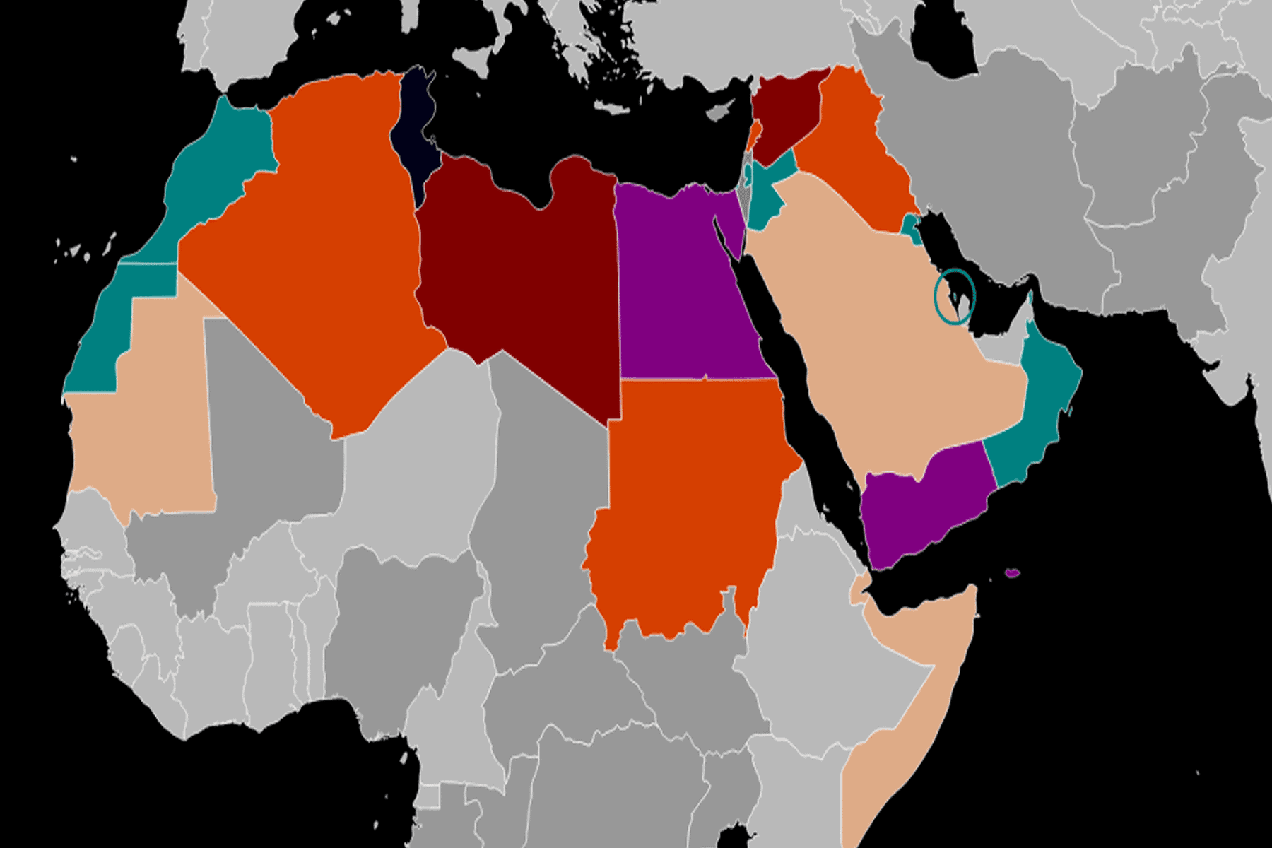هلع الدول العربية من تداعيات الثورات في المنطقة وتأثيرها على استقرارها السياسي هلع الدول العربية watanserb.com
