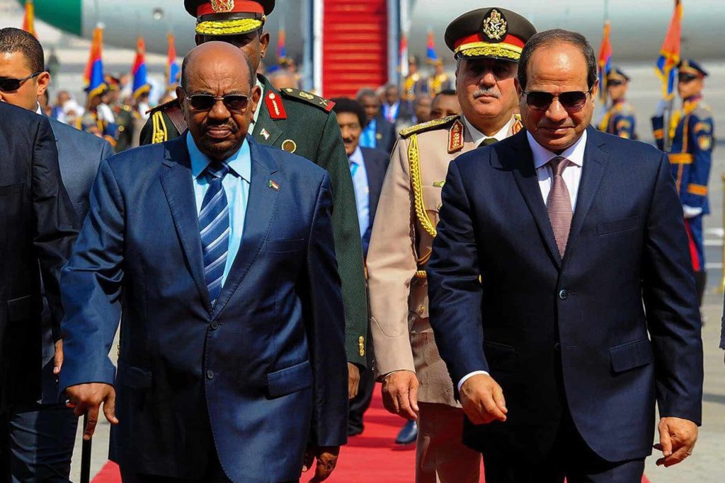 السيسي و عمر البشير watanserb.com