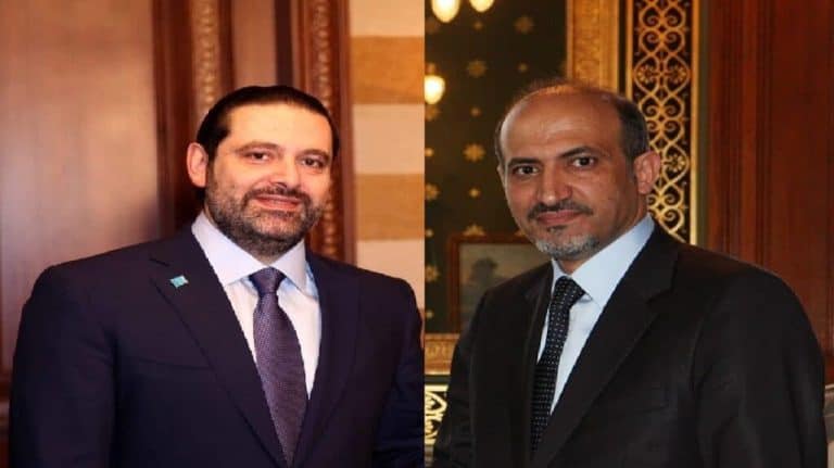 أحمد الجربا وسعد الحريري watanserb.com