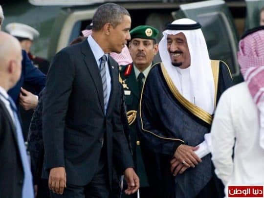 تهنئة الملك سلمان لأوباما watanserb.com