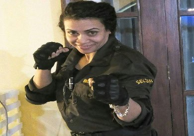 أول فتاة مصرية تعمل في مجال الحراسة الخاصة: هند وجيه تكسر احتكار الرجال بقدراتها الرياضية أول فتاة مصرية تعمل "بودي جارد"