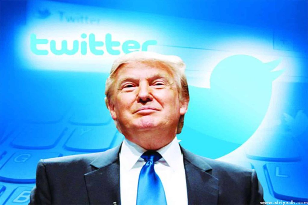 رسالة تويتر لترامب watanserb.com