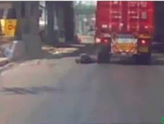 شرطي برازيلي ينتحر تحت عجلات شاحنة مسرعة وسط ظروف غامضة وحادث درامي مؤلم انتحار شرطي watanserb.com