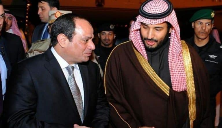 السيسي وابن سلمان watanserb.com