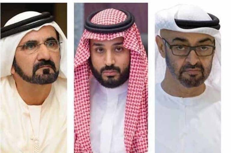 زايد وسلمان ومحمد بن راشد watanserb.com