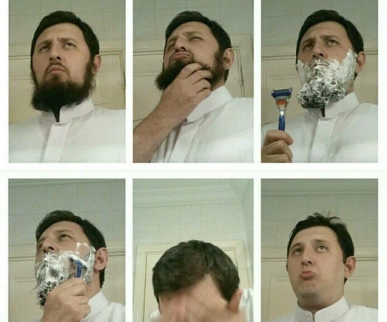 “ها أنا أُنفذ وعدي”.. داعية سعودي يحلق لحيته بعد السماح للنساء بالقيادة ويثير جدلا واسعا | القصة الكاملة عمرو بن طلال watanserb.com