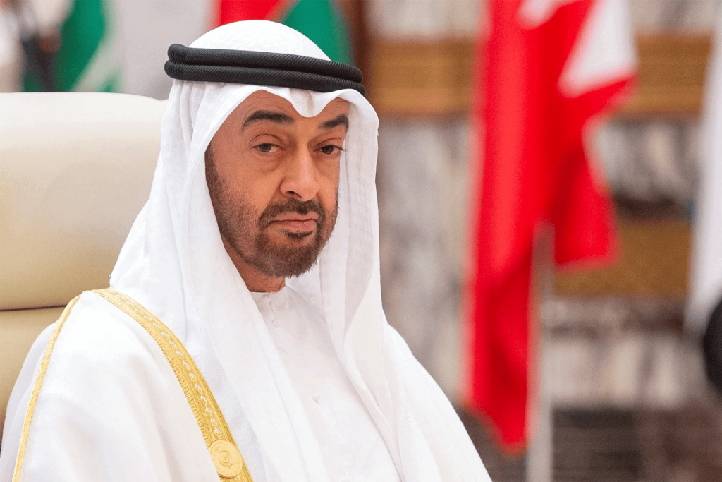 بن زايد وبول باريل watanserb.com