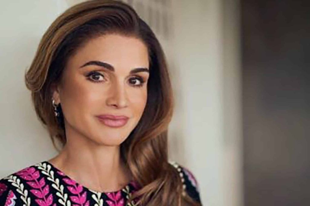 الملكة رانيا والشير watanserb.com