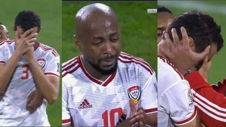 صدمة الجماهير الإماراتية في استاد محمد بن زايد بعد ثنائية قطر القاتلة بالشوط الأول | القصة الكاملة خسارة الاماراتي watanserb.com