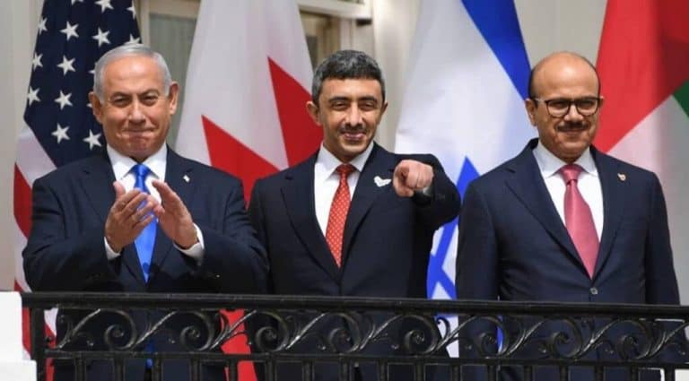 عبد الله بن زايد في ضيافة نتنياهو watanserb.com