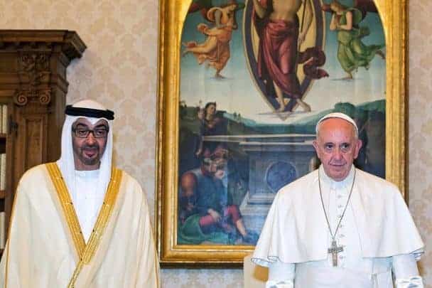 محمد-بن-زايد-وبابا-الفاتيكان watanserb.com