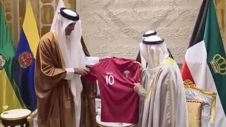 الامير تميم وصباح الاحمد watanserb.com