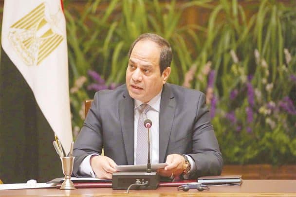 السيسي يؤكد أهمية سيادة القانون بعد تنفيذ أحكام بالإعدام ضد معارضيه في مصر السيسي يتفاخر بإعدام معارضيه watanserb.com