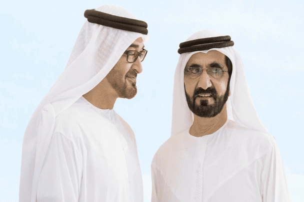 ابن زايد وابن راشد watanserb.com