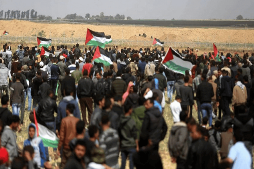 مليونية الأرض والعودة watanserb.com