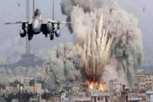 غزة تحت القصف watanserb.com