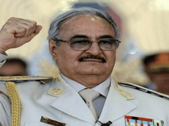 جنرال الإمارات خليفة حفتر watanserb.com