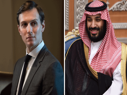 كوشنير وبن سلمان watanserb.com