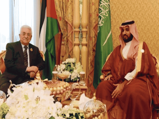 ابن سلمان يبيع القضية الفلسطينية watanserb.com