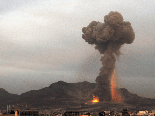 طيران التحالف السعودي-الإماراتي watanserb.com