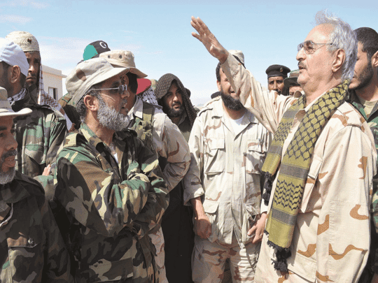 إنهيار مليشيات حفتر watanserb.com