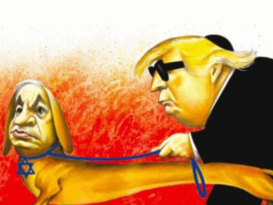 كاريكاتير أظهر نتنياهو watanserb.com