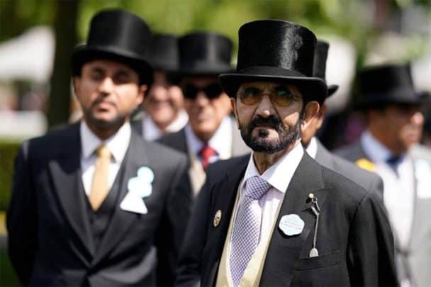 محمد بن راشد يرقص في لندن watanserb.com