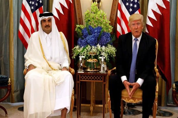 ترامب يستقبل أمير قطر وهذا ما أعلنه البيت الأبيض عن اللقاء | القصة الكاملة ترامب يستقبل أمير قطر watanserb.com