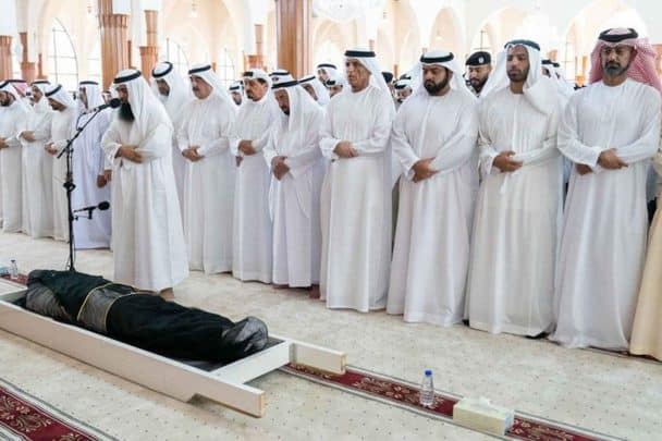 جنازة نجل حاكم الشارقة watanserb.com