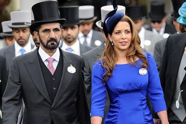 الأميرة هيا وحاكم دبي watanserb.com