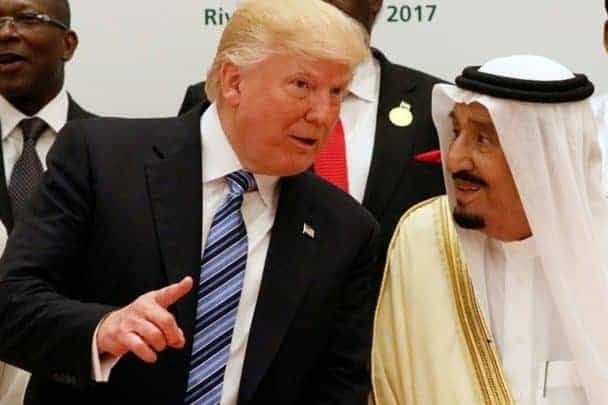 استنجد الملك سلمان بترامب watanserb.com