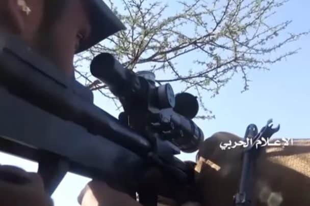 قناص جازان الحوثي يواجه كتيبة سعودية ويوقع قتلى وجرحى في صفوفها قناص جازان watanserb.com