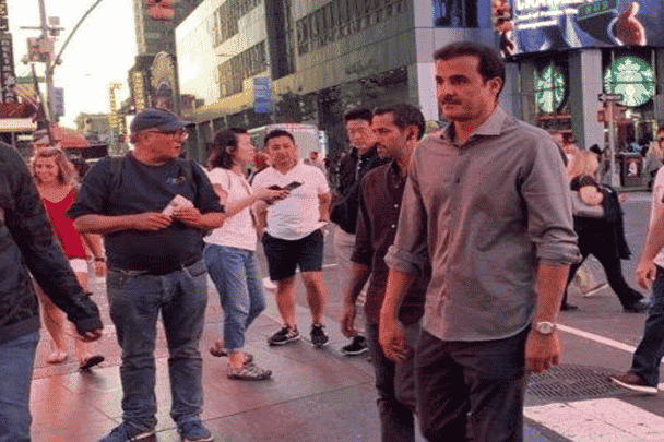 تميم بن حمد في نيويورك watanserb.com