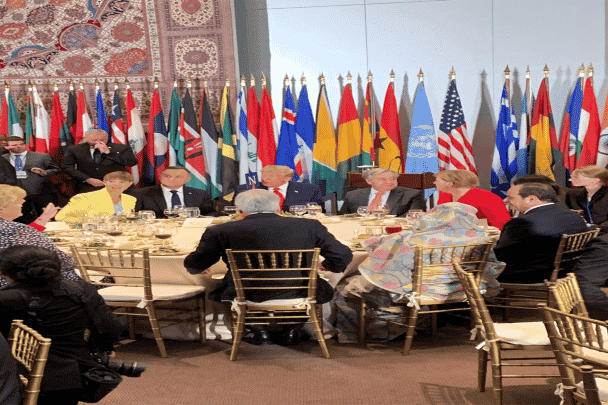 أردوغان في حفل عشاء watanserb.com