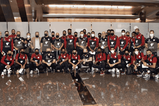 شقيق أمير قطر يثني على جماهير عمان ويصف المباراة بروح الوحدة والتعاون العربي الشيخ جوعان والمنتخب العُماني watanserb.com