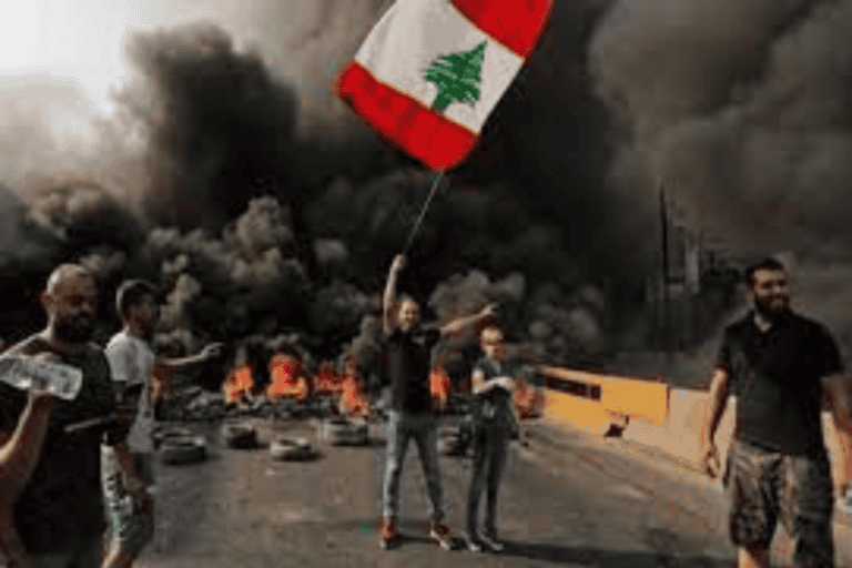 احتجاجات لبنان watanserb.com