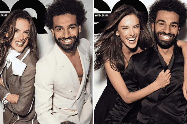 محمد صلاح مع فتيات watanserb.com