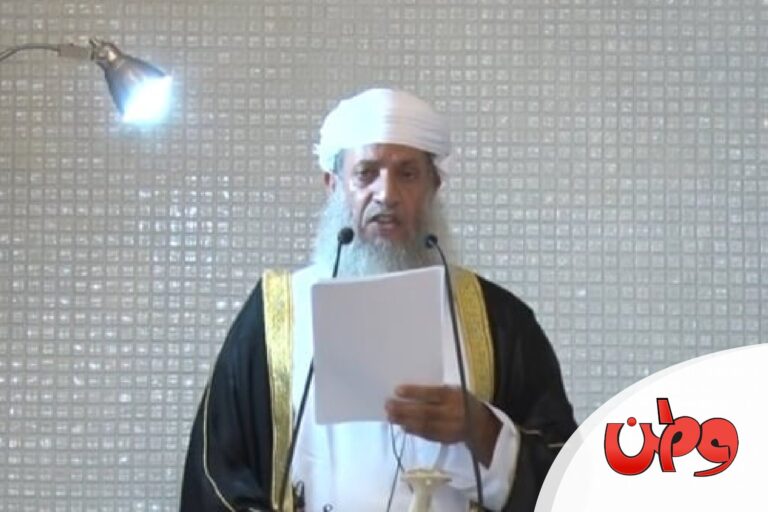 وفاة إمام جامع السلطان قابوس الشيخ ناصر الجرداني عقب انتهاء الآذان في قريات إمام جامع السلطان قابوس watanserb.com