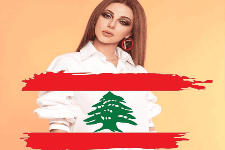 مريام فارس شبه عارية لدعم الثورة watanserb.com