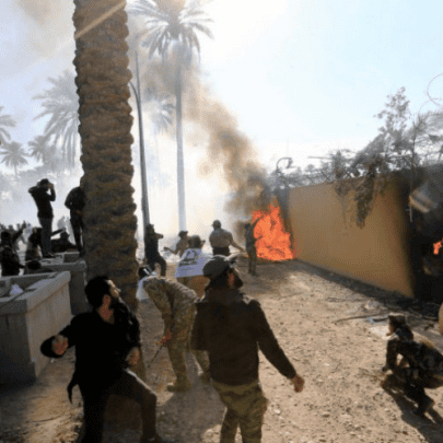 إقتحام السفارة الأمريكية في العراق