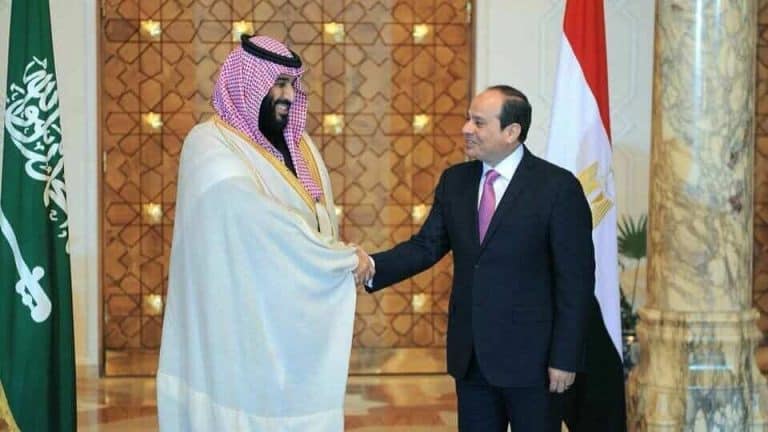 السيسي وابن سلمان watanserb.com